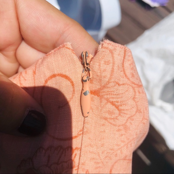 Tommy Bahama Peach Floral Women's Top Size Small - Picture 7 of 8